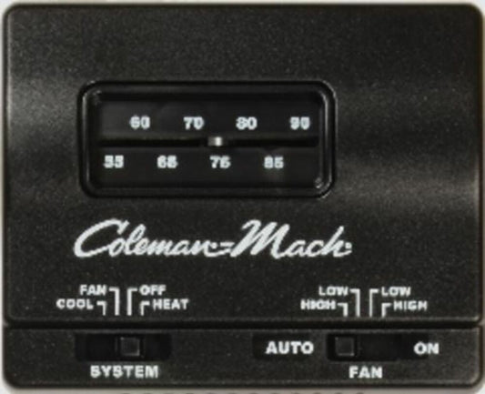 Coleman 7330-3861 MACH wall thermostat cool only - black