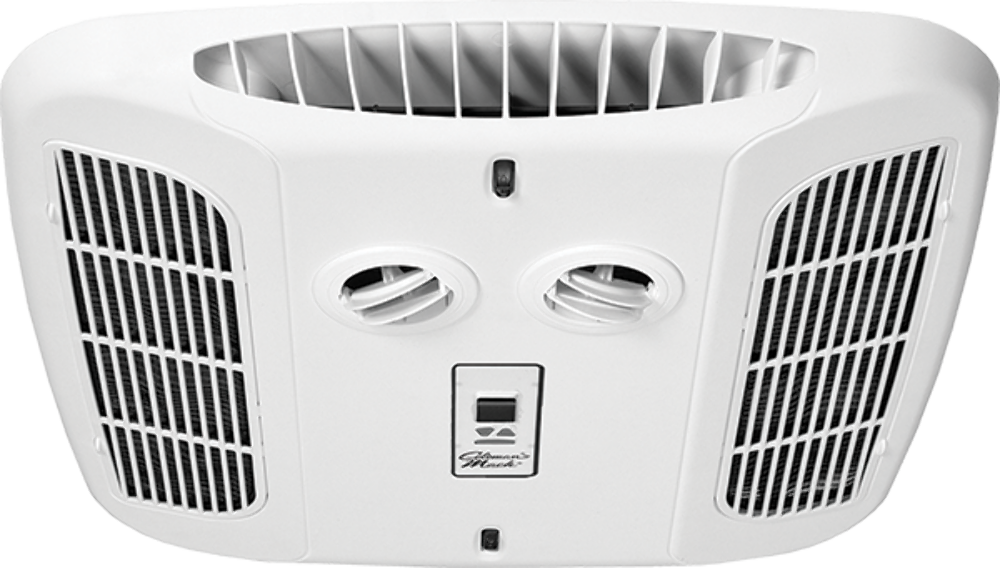 Coleman 9430-725 MACH heat/cool ceiling assembly with bluetooth capability - white