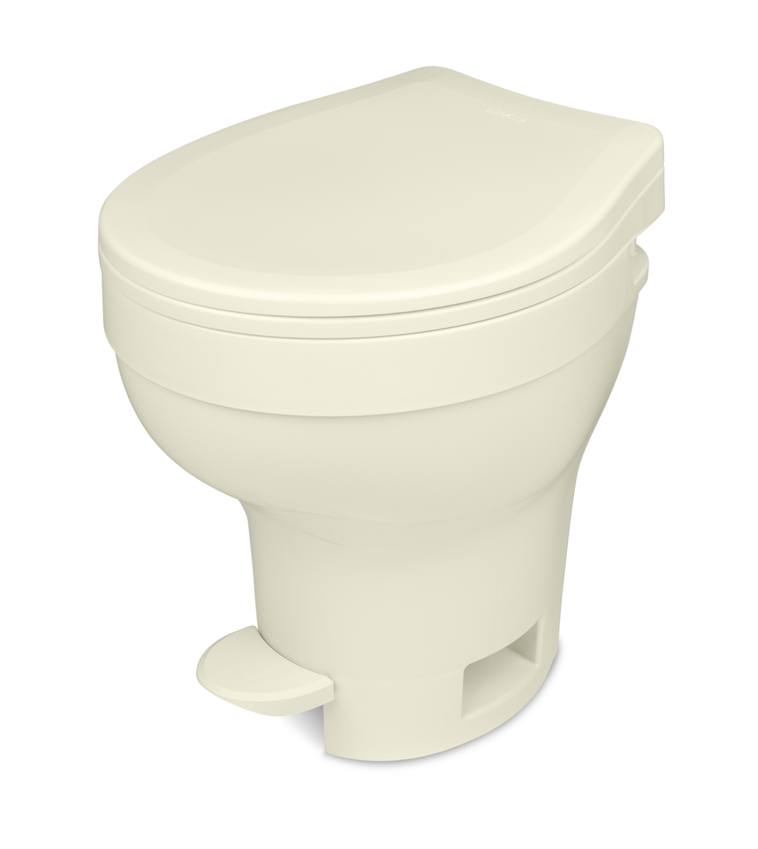 Thetford 31836 AQUA MAGIC VI  hi profile toilet w/ slow close lid - parchment