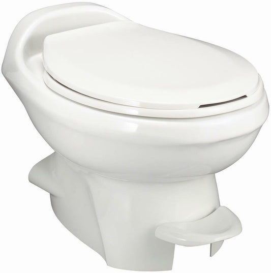 Thetford 34434 AQUA MAGIC STYLE PLUS  low profile toilet w/ sprayer - white