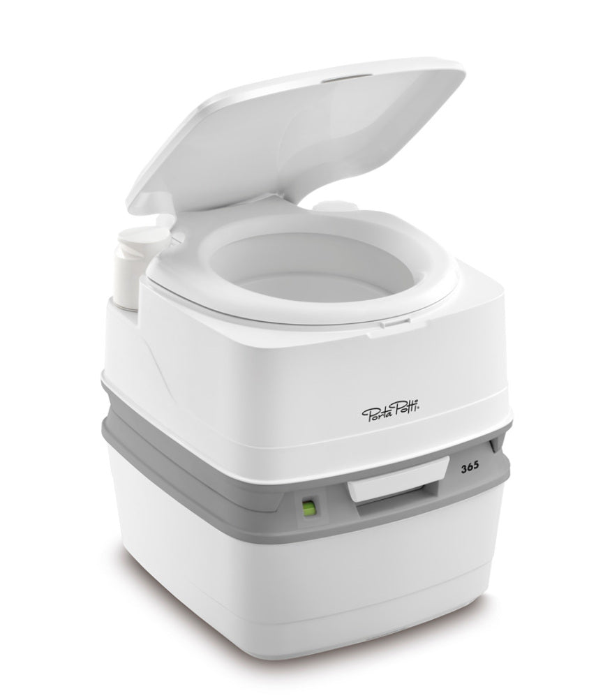 Thetford 92820 PORTA POTTI 365 plastic portable toilet 5.5 gallon - white/grey